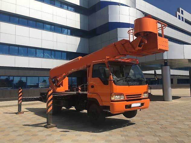 Автовышка аренда в Омске  АвтовышкаПрофи